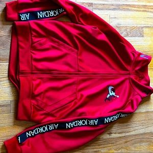 Red Jordan jacket size Medium